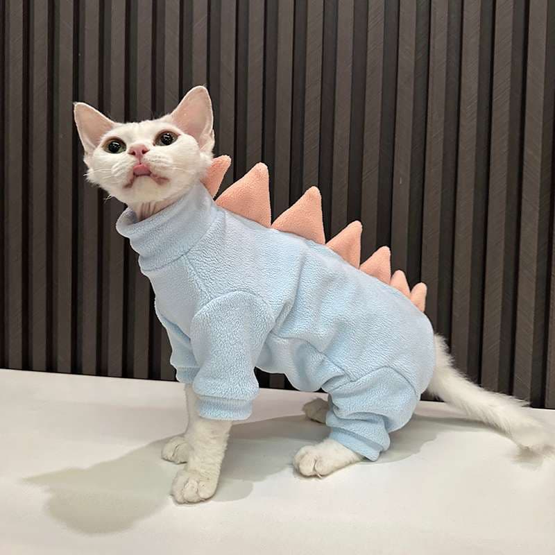 猫服  コスプレ | 猫用恐竜コスプレつなぎ