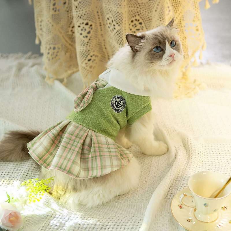 猫服  コスプレ | ふわふわ猫ちゃんのお嬢様ワンピース