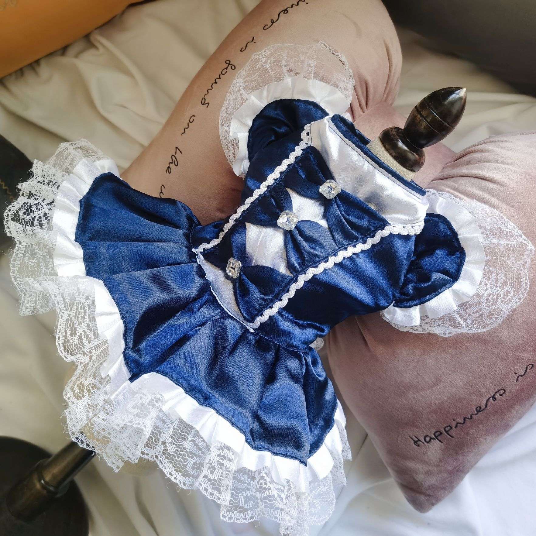 猫服  コスプレ | 猫用メイド風ドレス