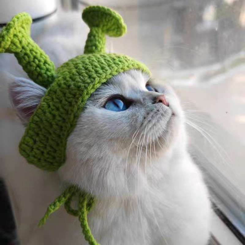 猫服  帽子 | 宇宙人風ニット帽