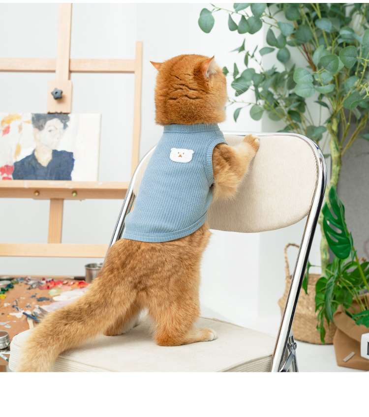 猫服  洋服 | もふもふ猫ちゃんのおしゃれベスト