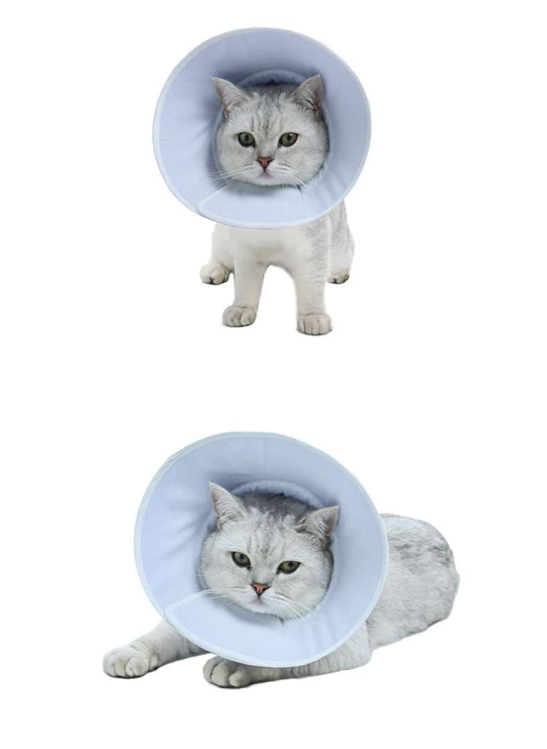 猫服 猫 エリザベスカラー | ふわふわパステル猫用エリザベスカラー