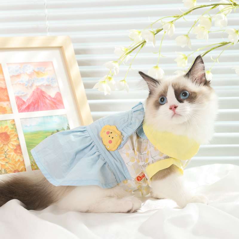 猫服  洋服 | ガーリーメイド風フリルワンピース