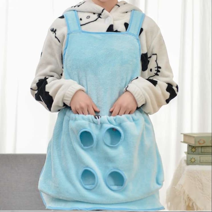 猫服  抱っこ服 | ふわもこペット用抱っこエプロン