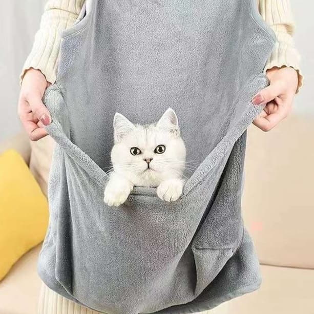 猫服  抱っこ服 | もふもふペット用抱っこエプロン