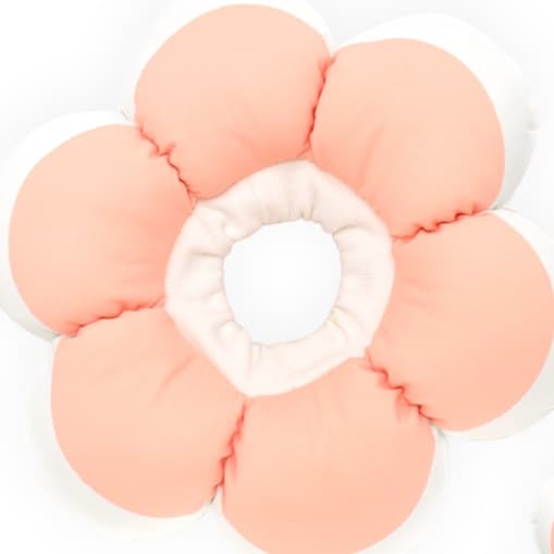 猫服 猫 エリザベスカラー | お花の形の癒やしカラー