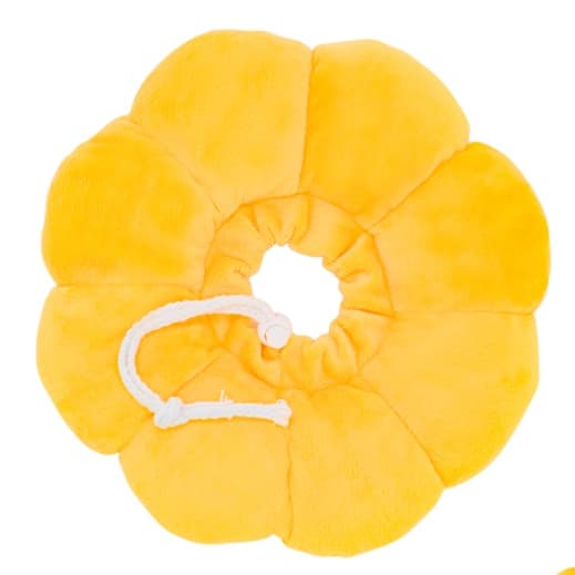 猫服 猫 エリザベスカラー | お花の形の癒やしカラー