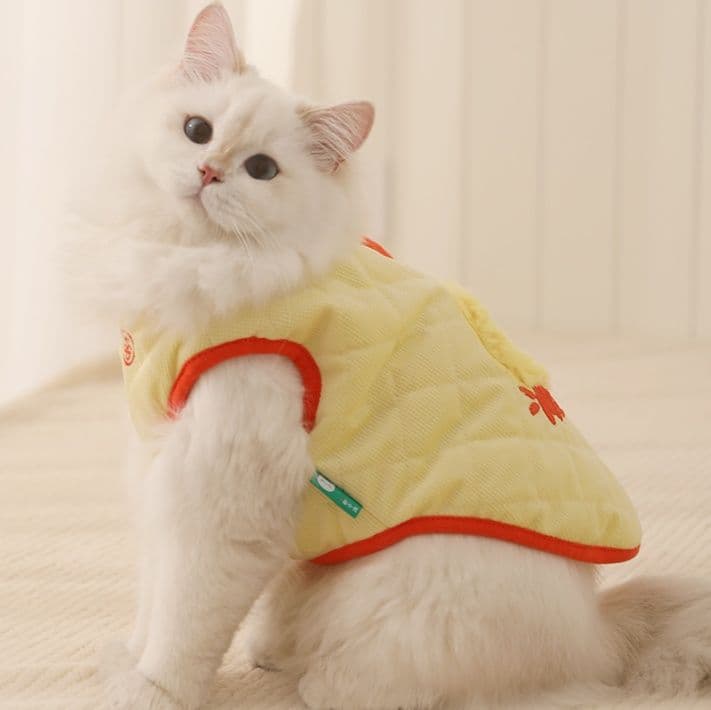 猫服  ふわもこ猫ちゃん防寒ベスト