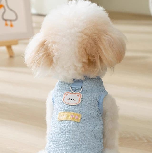 猫服  ふわもこくまさんベスト