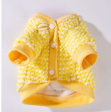 猫服 ふわふわボア編みニット上着