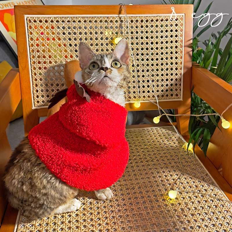 猫服  コスプレ | ペット用ホリデーコスチューム3点セット