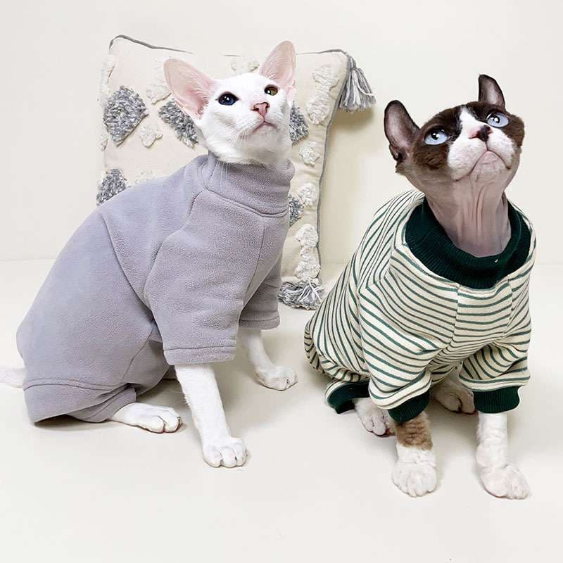 猫服  術後服 | スタイリッシュな猫用術後服セット
