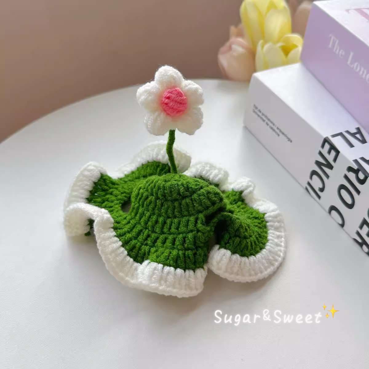 猫服  帽子 | もこもこお花ニャンコ帽子