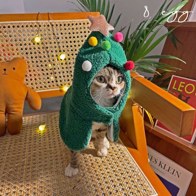 猫服  コスプレ | ペット用ホリデーコスチューム3点セット
