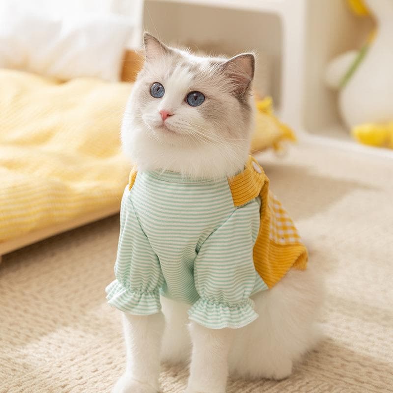 猫服 ふんわりオーバーオール
