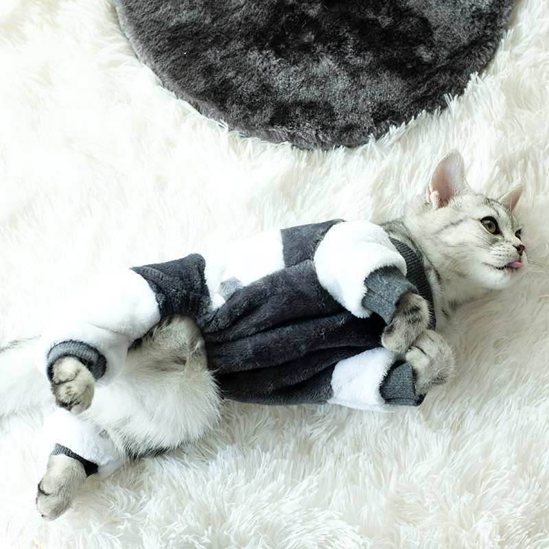猫服  防寒服 | もふもふ猫ちゃん用防寒パーカー