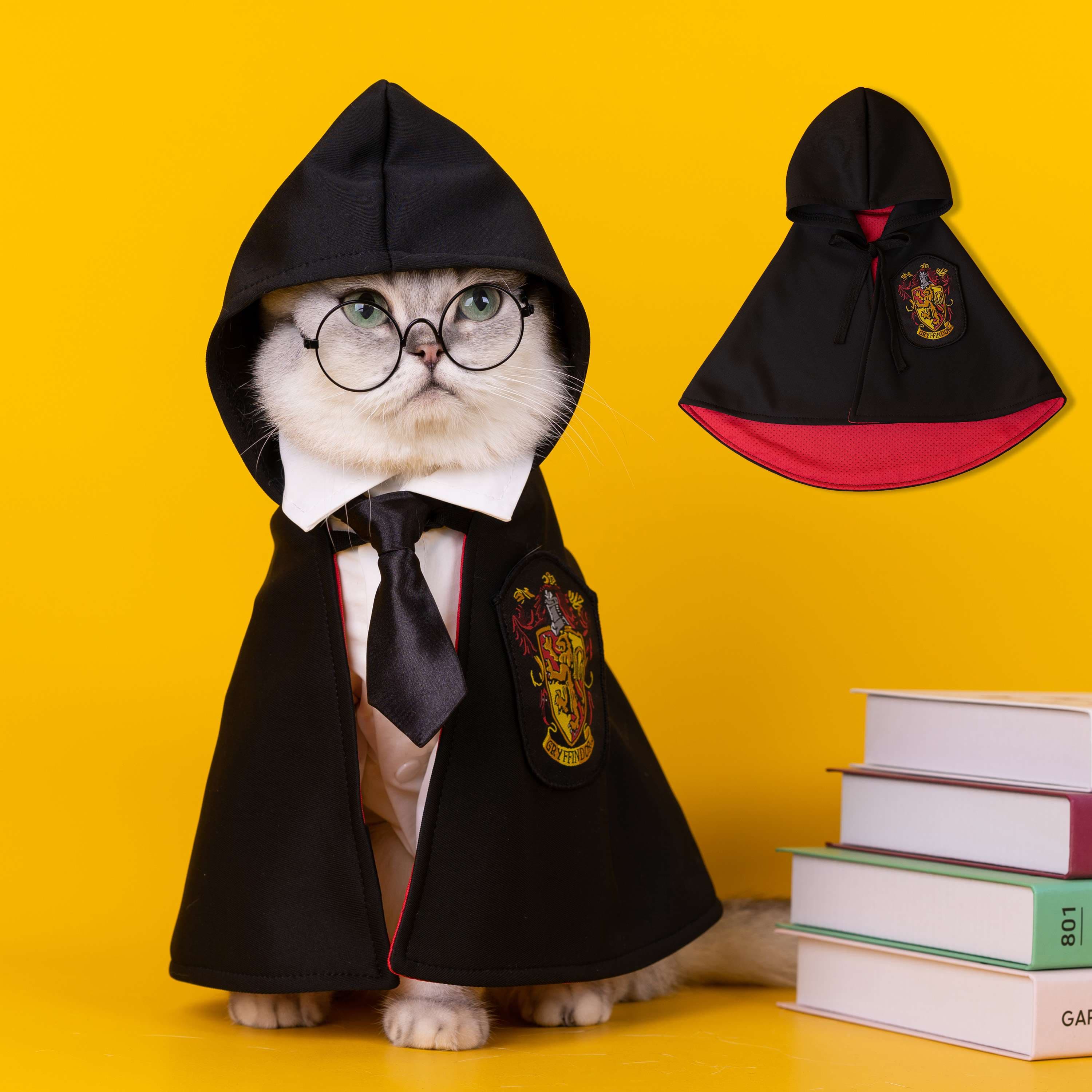 猫服  コスプレ | 魔法学校風ペット用制服セット