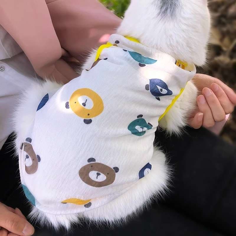 猫服  洋服 | ふわもこ動物柄キャットウェア