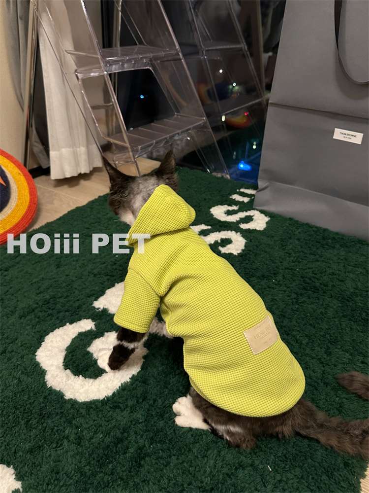 猫服  防寒服 | もこもこパーカー猫ちゃん快適ウェア