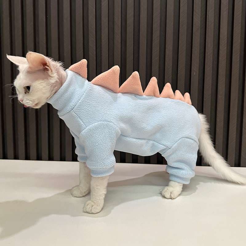 猫服  コスプレ | 猫用恐竜コスプレつなぎ