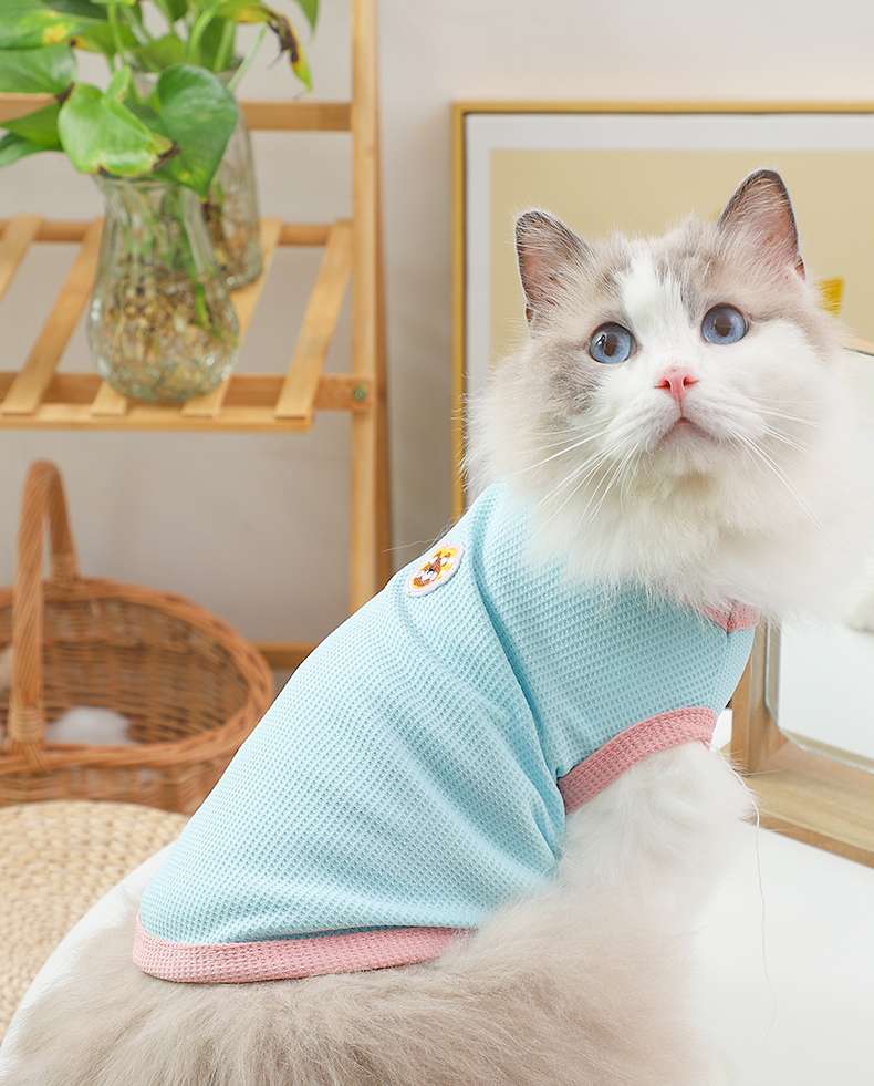 猫服  防寒服 | もこもこペット用ニットウェア