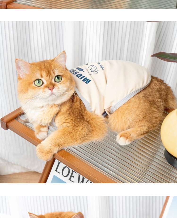 猫服  洋服 | ふわもこ猫ちゃん用ベストキャミソール