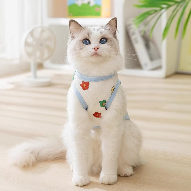 猫服  洋服 | 花柄キャットウェア