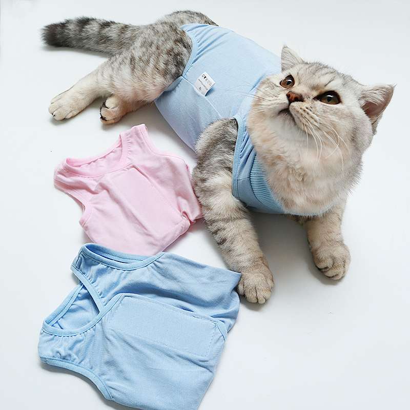 猫服  術後服 | ふわもこ猫ちゃん術後ウェア