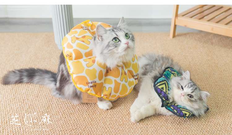 猫服 猫 エリザベスカラー | もふもふペット用首枕エリザベスカラー