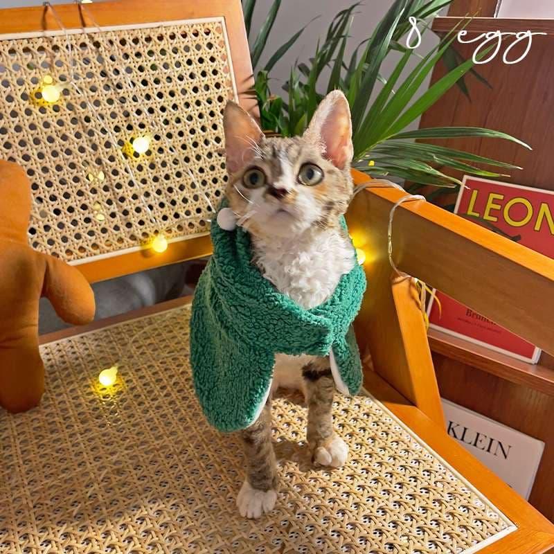 猫服  コスプレ | ペット用ホリデーコスチューム3点セット