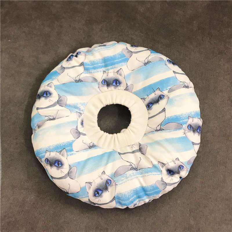 猫服 猫 エリザベスカラー | 猫用かわいいイラスト柄エリザベスカラー
