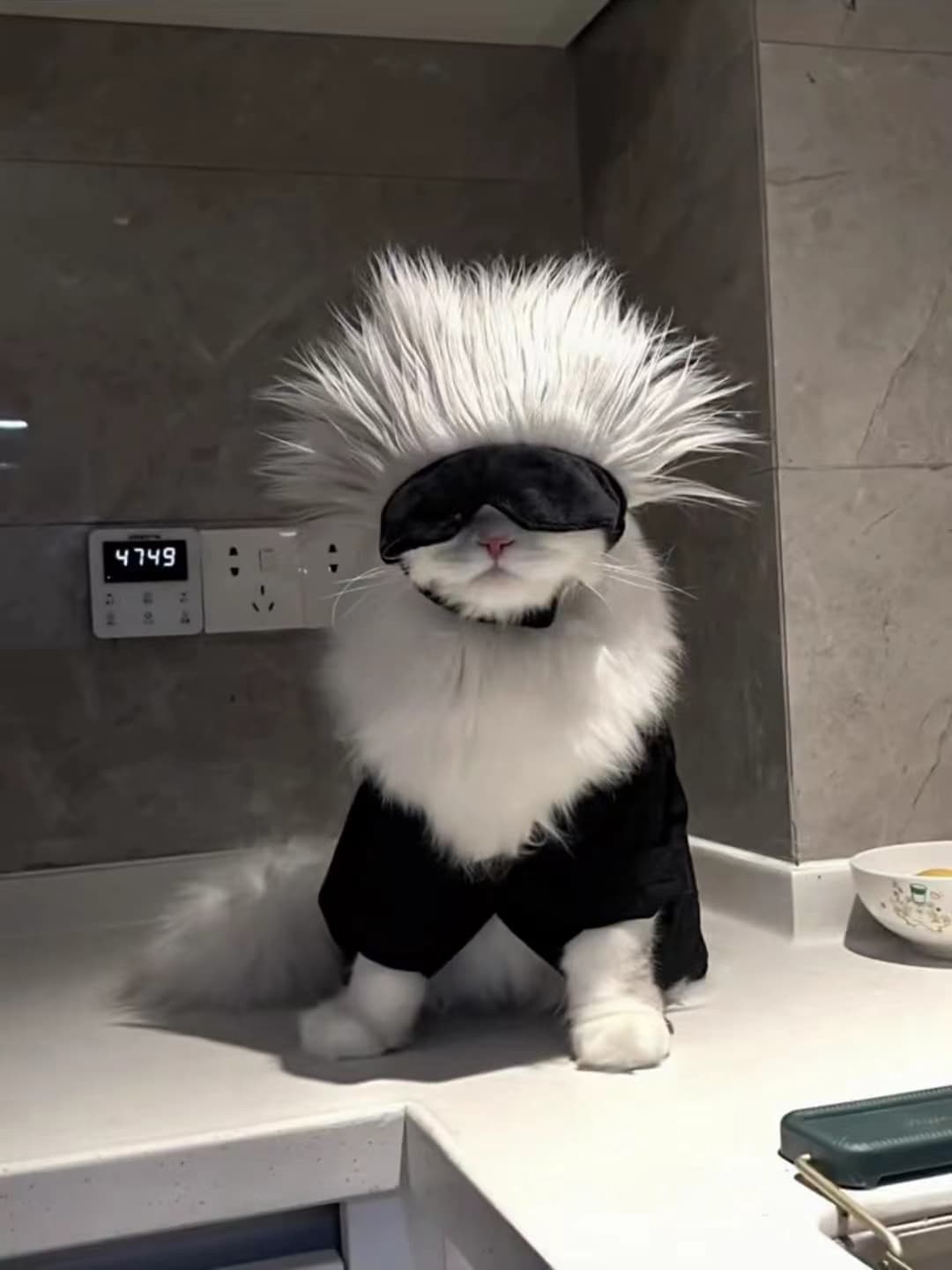猫服  未来型サングラス忍者セット