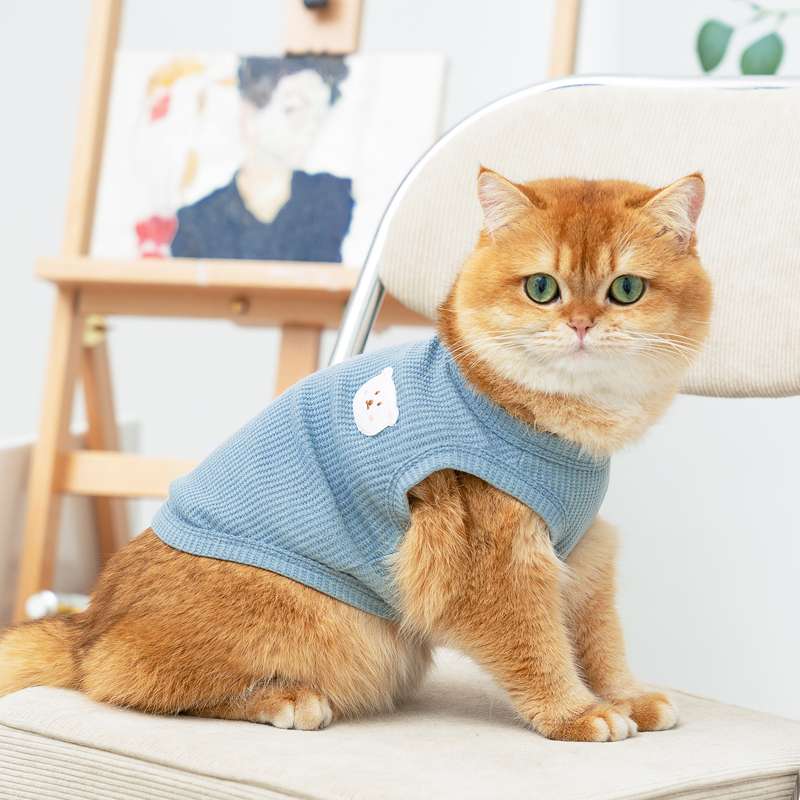 猫服  洋服 | もふもふ猫ちゃんのおしゃれベスト