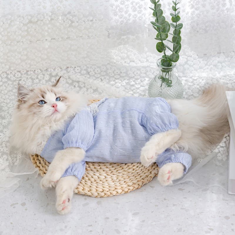 猫服  洋服 | お姫様風フリルオーバーオール