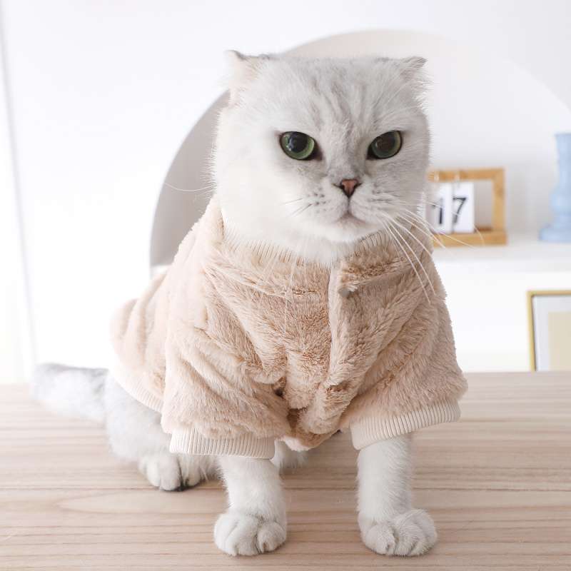 猫服  防寒服 | もこもこ猫ちゃんあったか上着