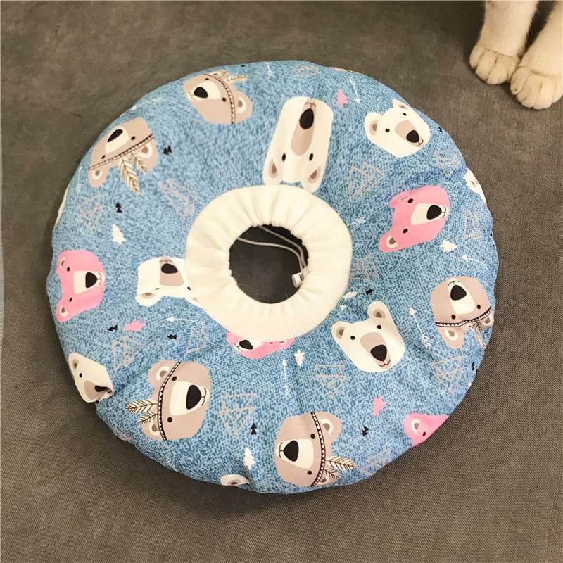 猫服 猫 エリザベスカラー | 猫用かわいいイラスト柄エリザベスカラー