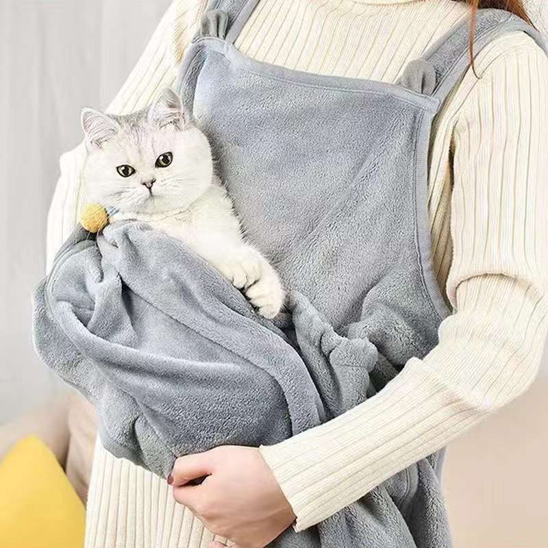 猫服  抱っこ服 | もふもふペット用抱っこエプロン