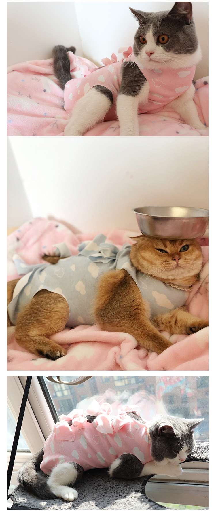 猫服  洋服 | ふんわりセーラー猫ウェア