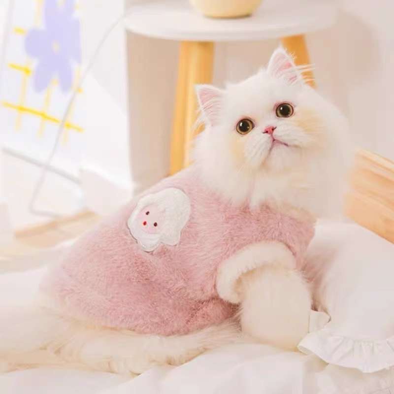 猫服  防寒服 | もこもこ猫ちゃん着ぐるみベスト