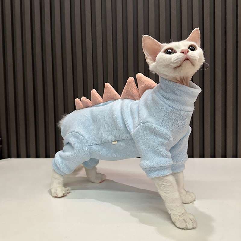 猫服  コスプレ | 猫用恐竜コスプレつなぎ