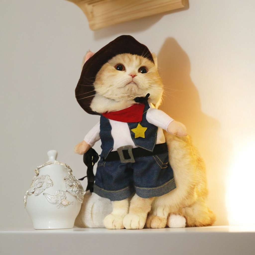 猫服  コスプレ | 猫用職業コスチューム3点セット