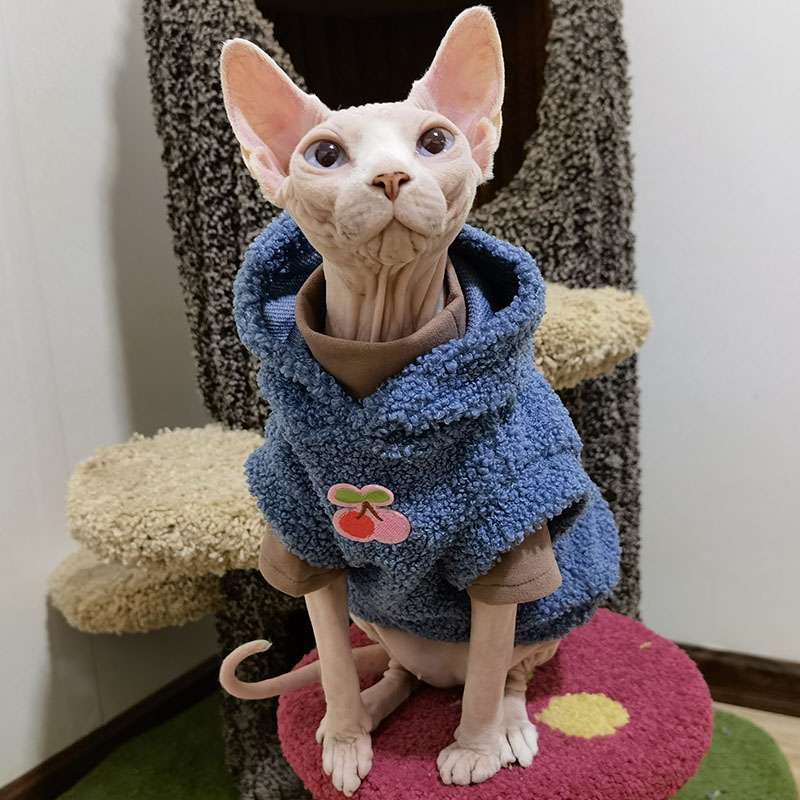 猫服  スフィンクス | もこもこペット用あったかジャケット