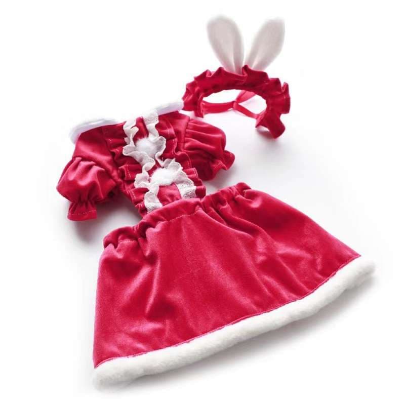 猫服  コスプレ | メイド風フリルドレス猫用コスチューム