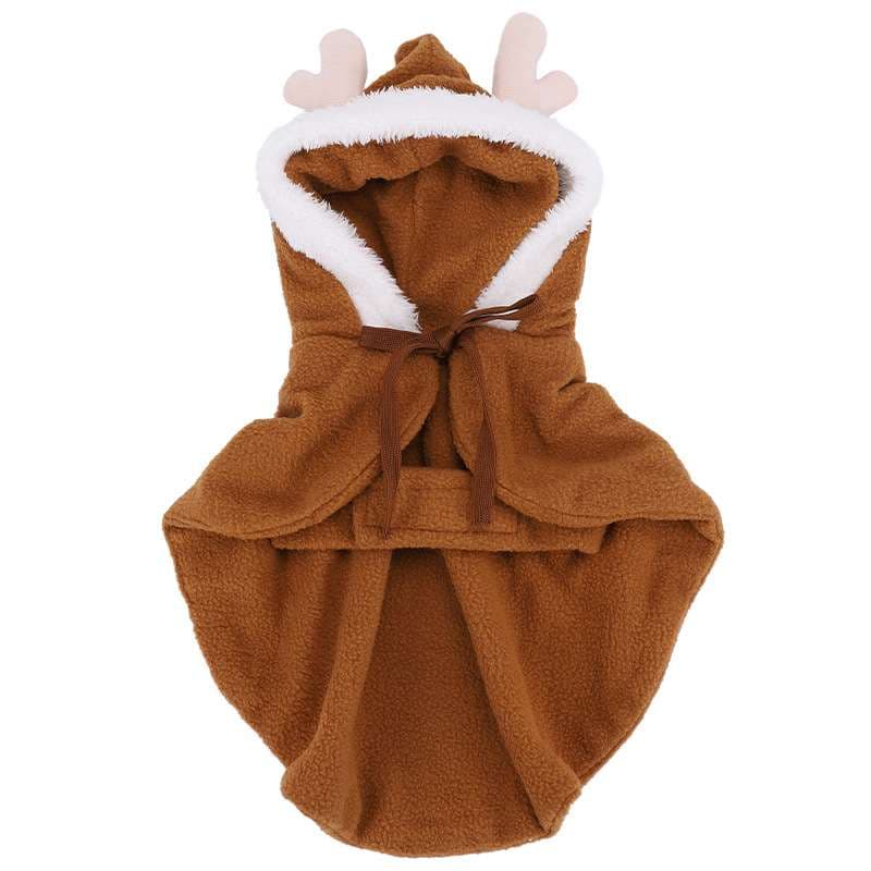 猫服  コスプレ | トナカイ風ペット用ケープフード