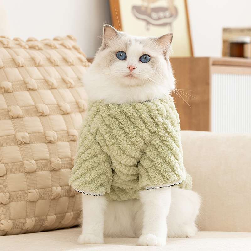 猫服  防寒服 | もこもこペット防寒ベスト