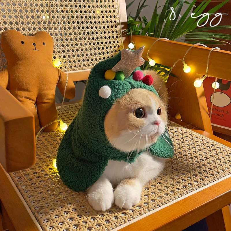 猫服  コスプレ | ペット用ホリデーコスチューム3点セット