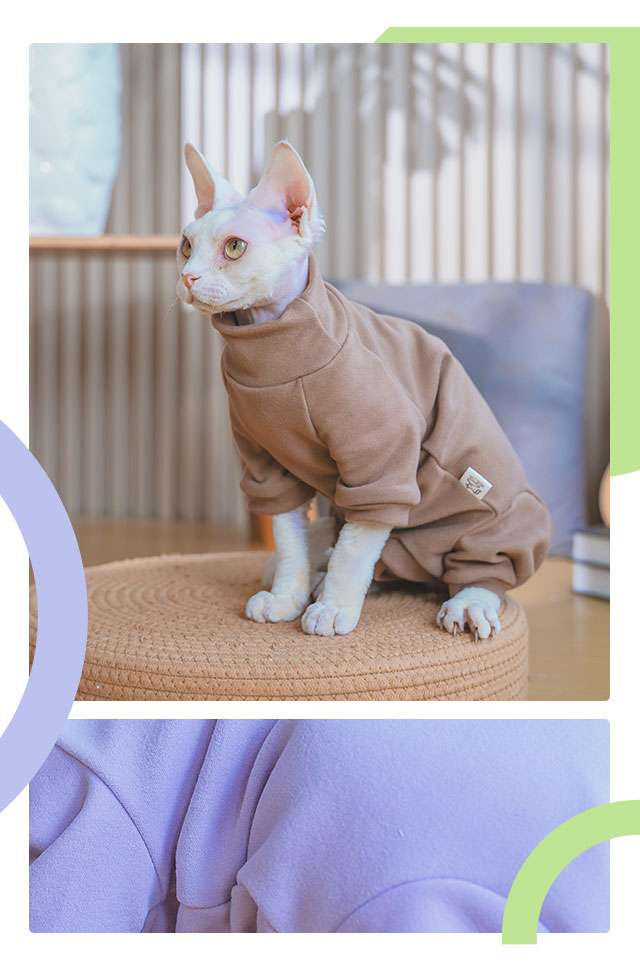 猫服  スフィンクス | もこもこパーカー