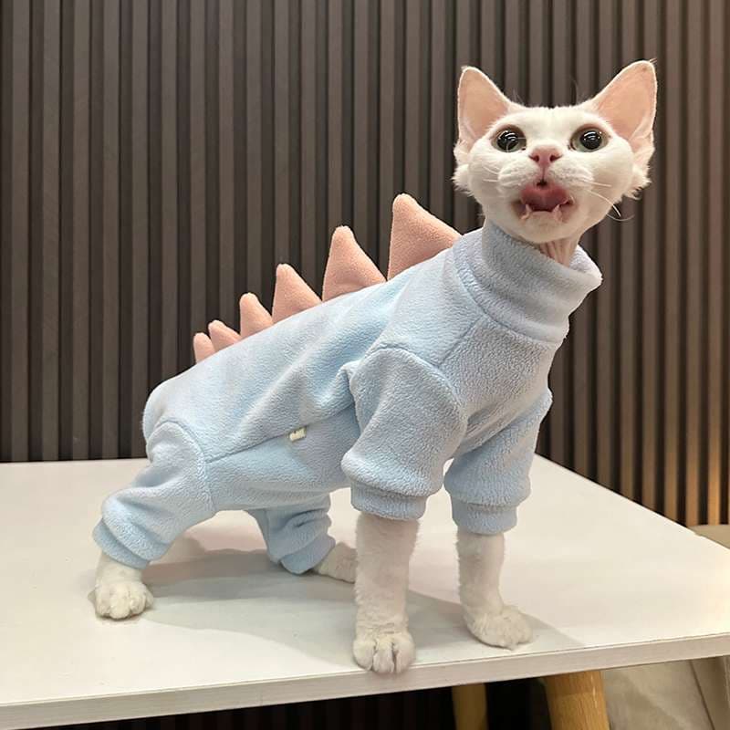猫服  コスプレ | 猫用恐竜コスプレつなぎ