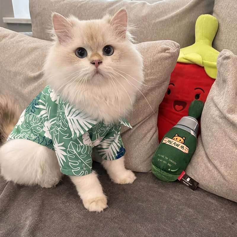猫服  洋服 | ネコちゃん用アロハシャツ