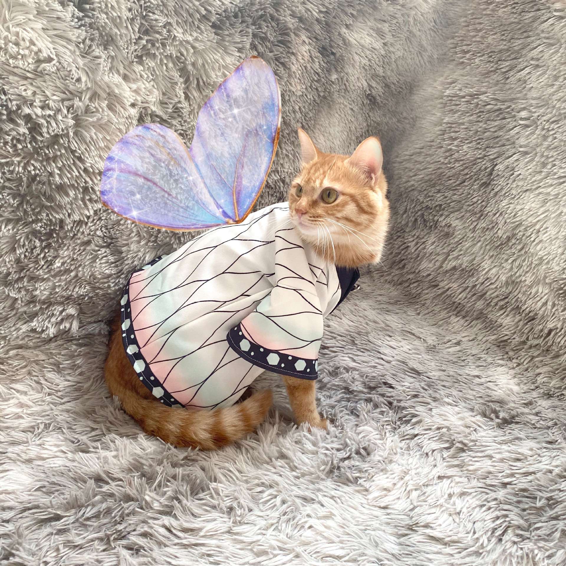 猫服  コスプレ | 鬼滅の刃風デザインの